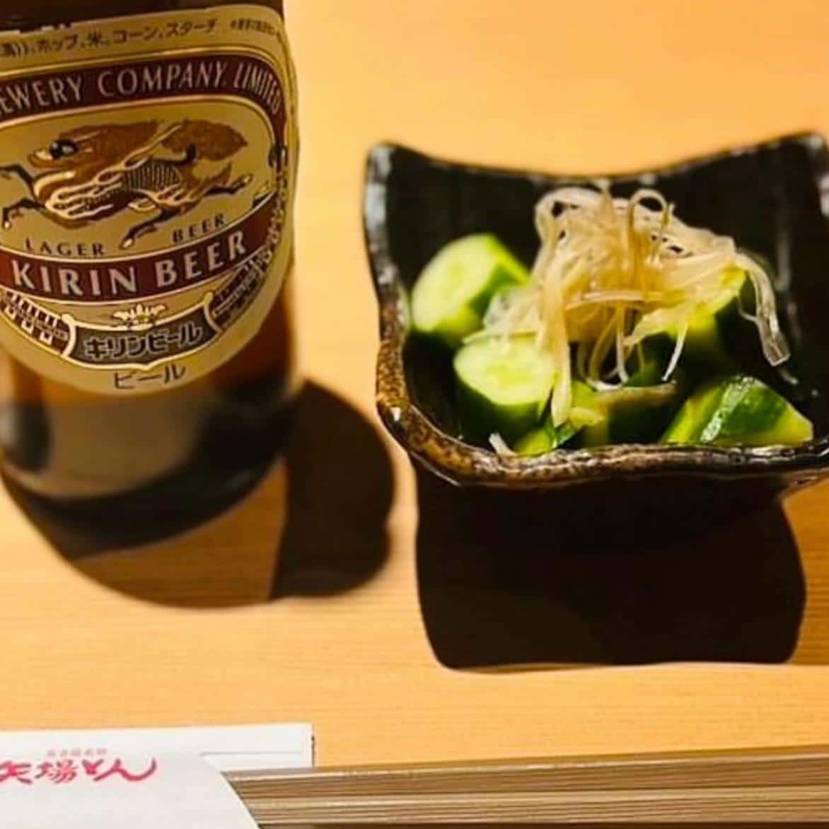 【きゅうりと茗荷の浅漬け】